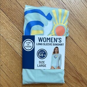 Life Is Good Women's Long Sleeve Sunshirt